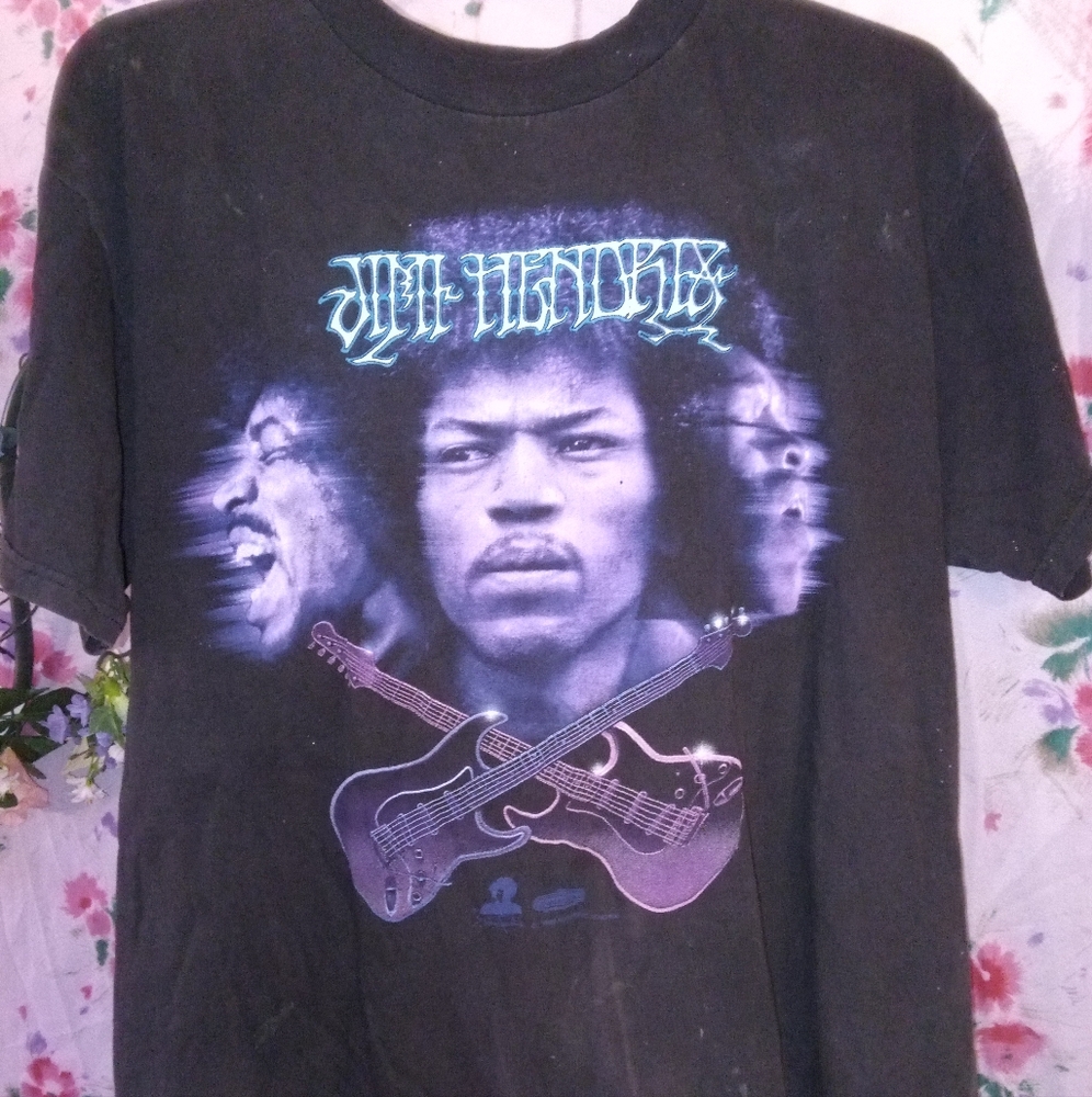 Jimi Hendrix concert shirt vintage